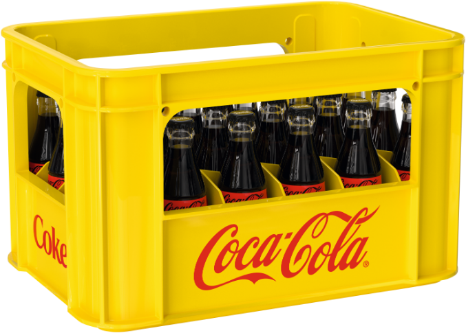 Coca Cola Zero 24x0,2l Glas