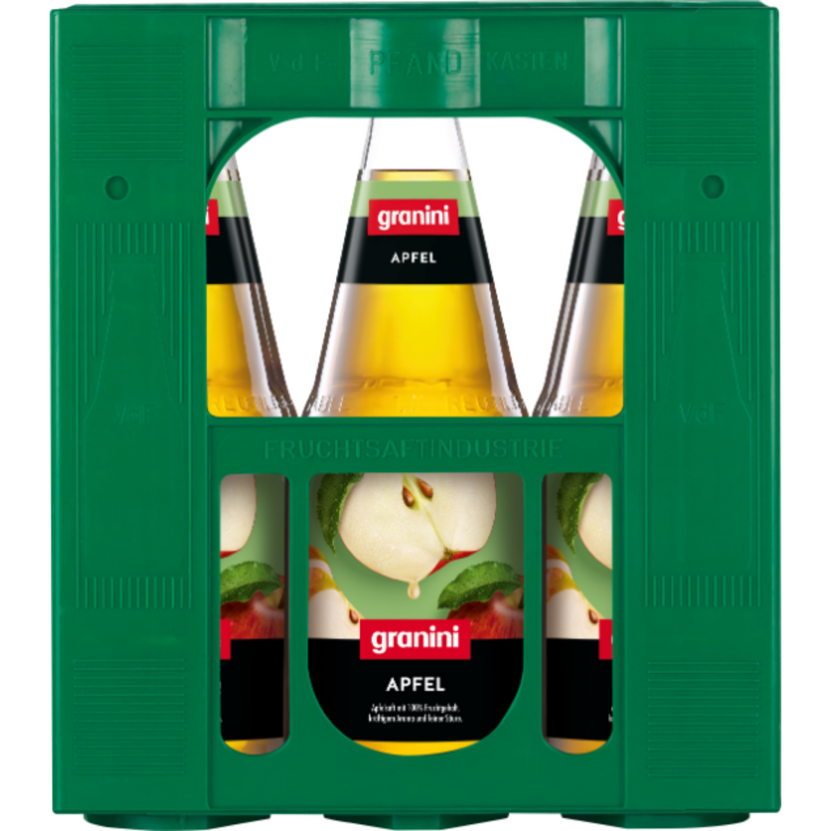 Granini Apfelsaft 6x1l Glas