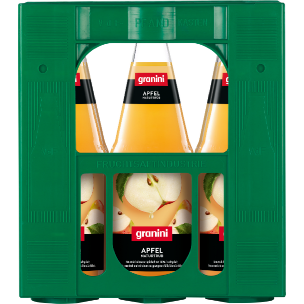 Granini Apfelsaft trüb 6x1l Glas