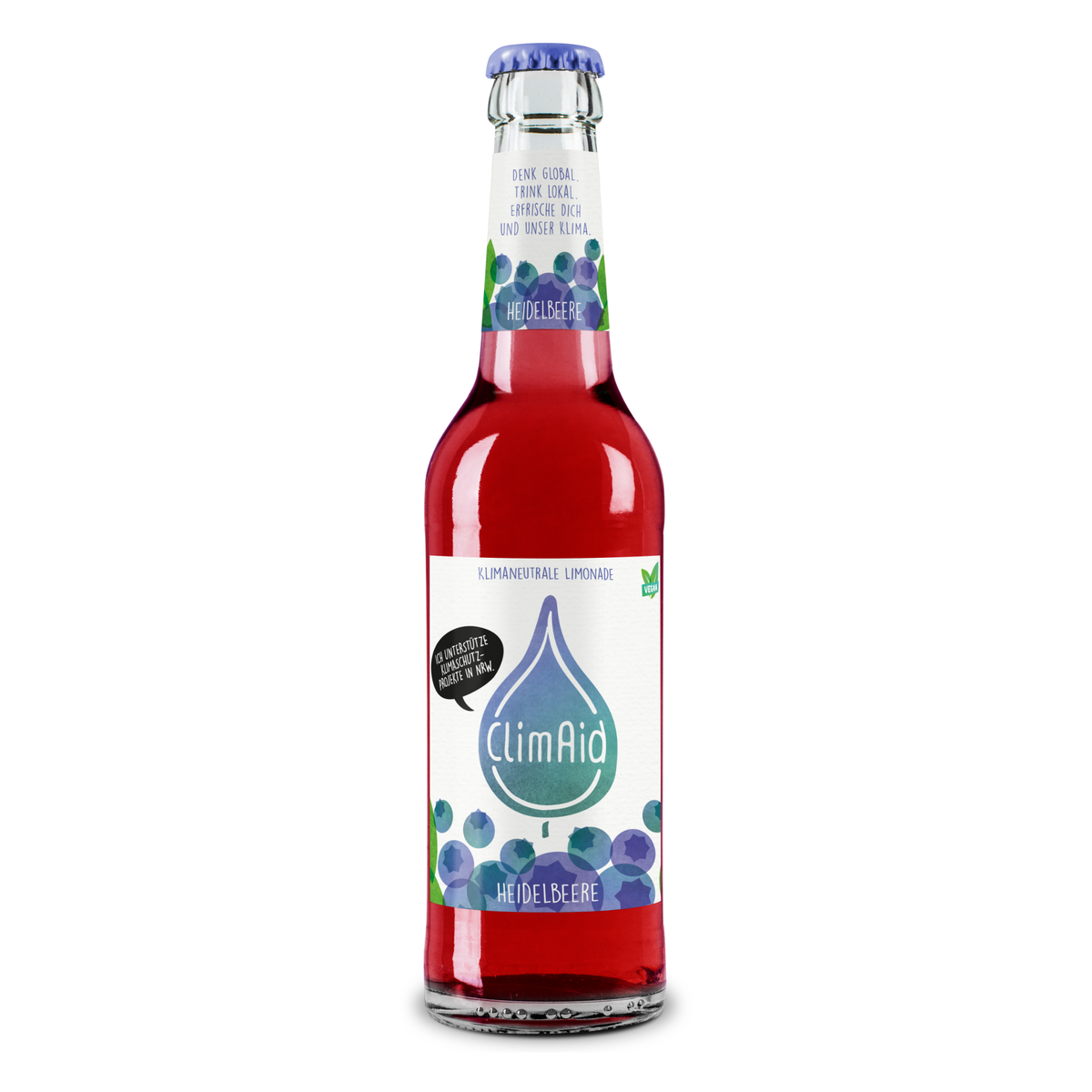 ClimAid Heidelbeere 24x0,33l Glas