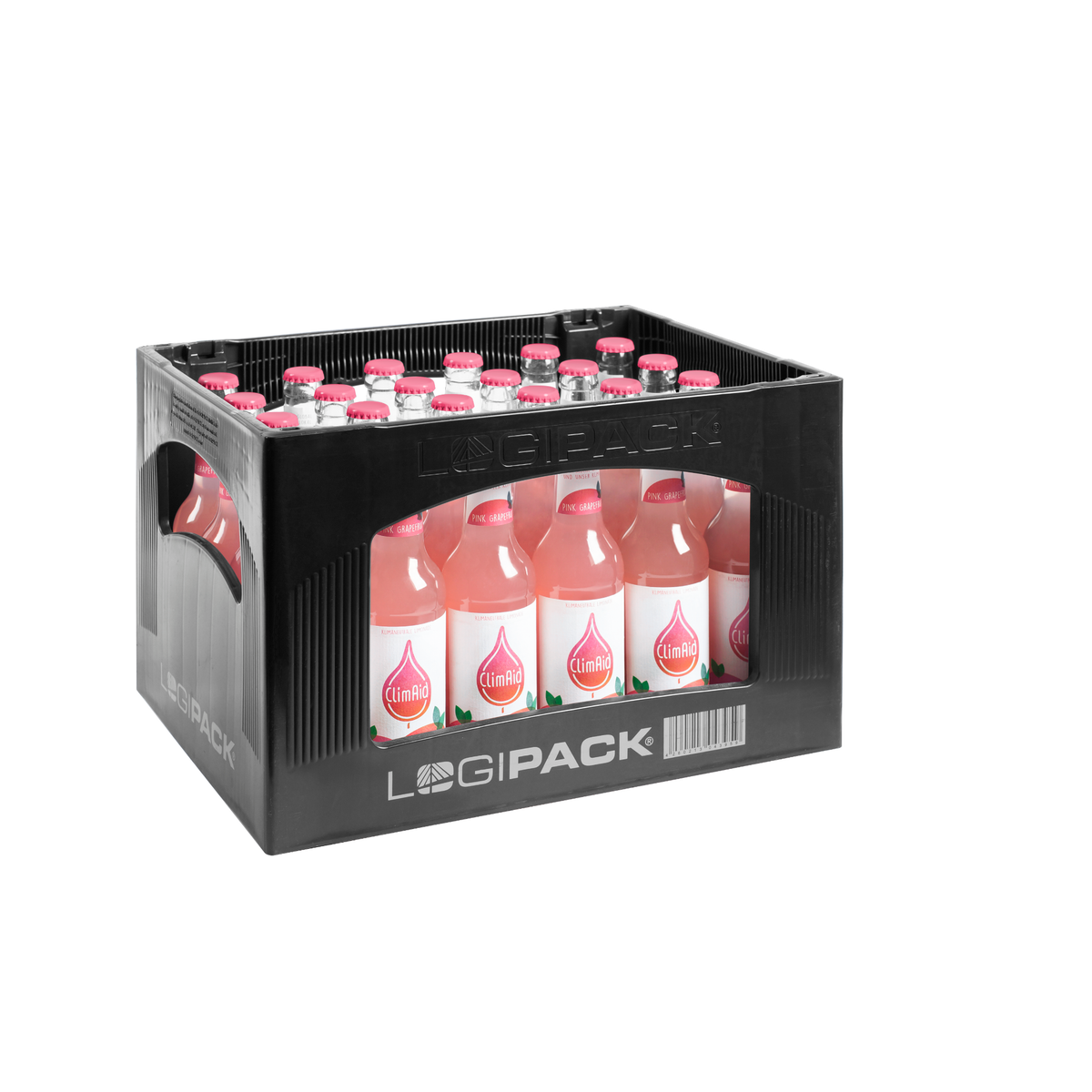 ClimAid Pink Grapefruit 24x0,33l Glas