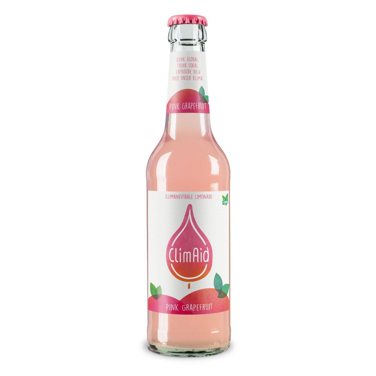 ClimAid Pink Grapefruit 24x0,33l Glas