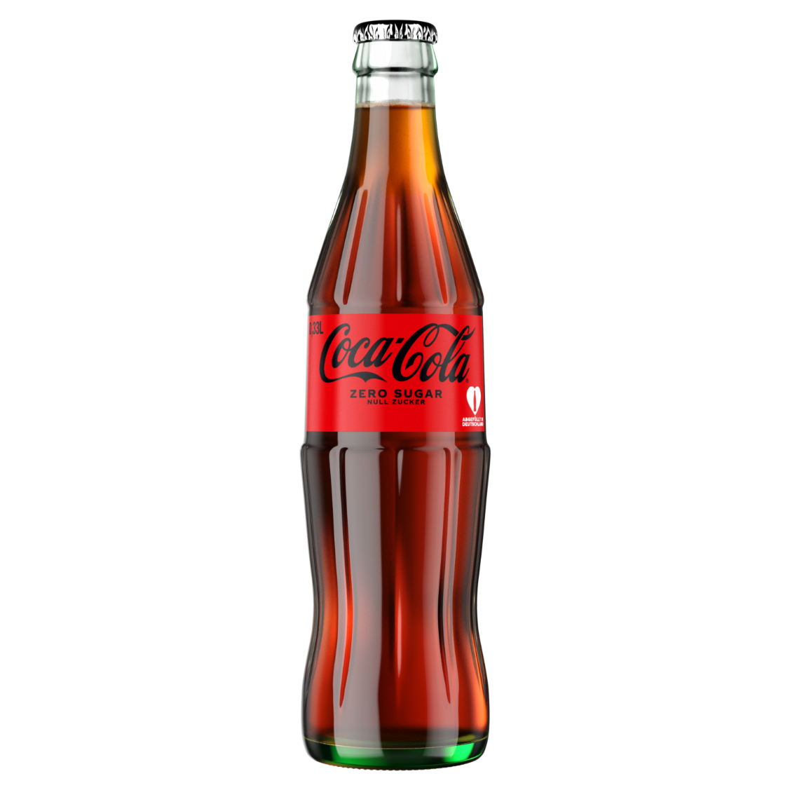 Coca Cola Zero 24x0,33l Glas