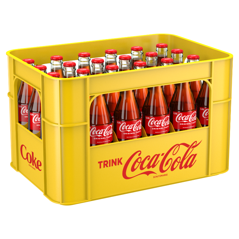 Coca Cola 24x0,33l Glas