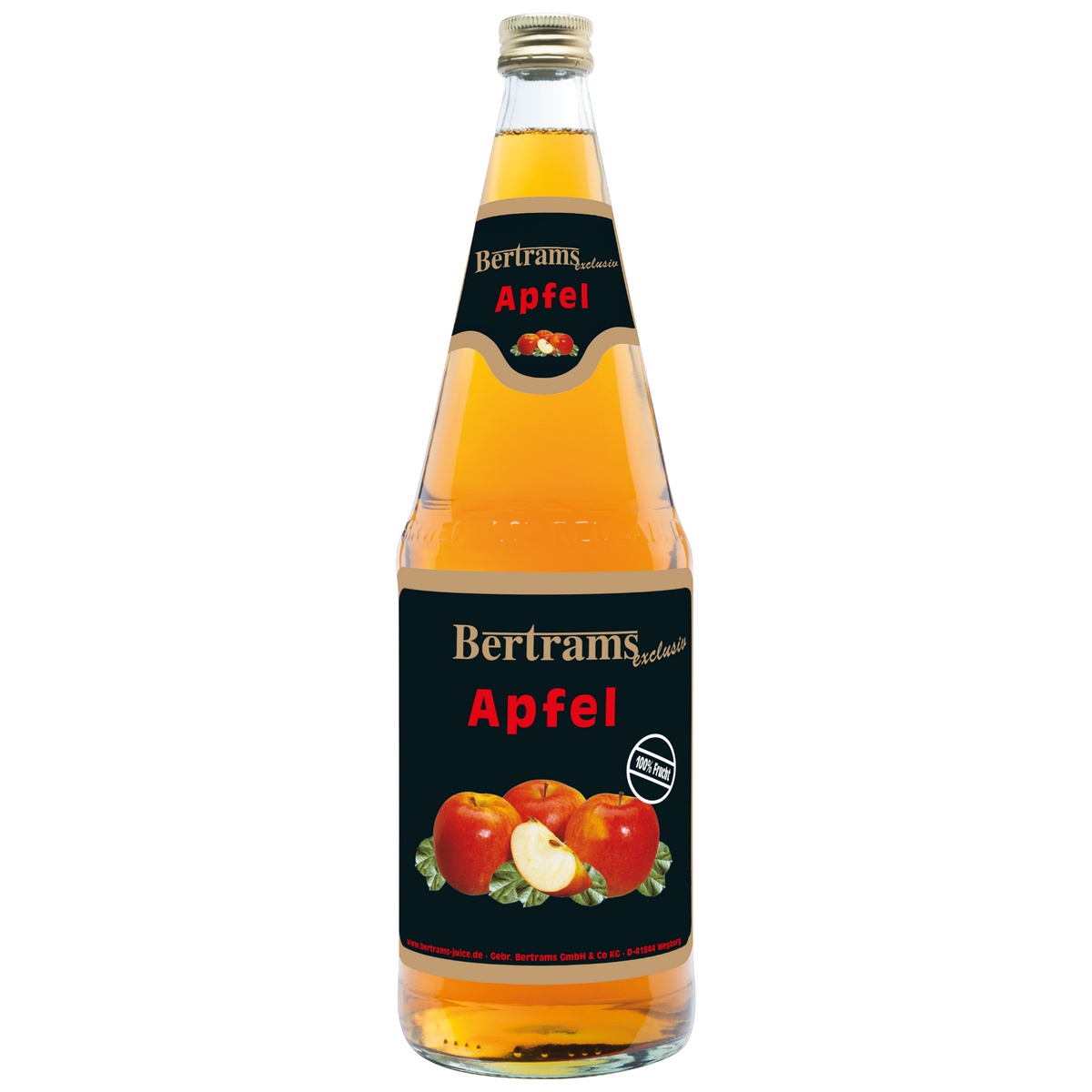 Bertrams Apfelsaft 6x1l Glas
