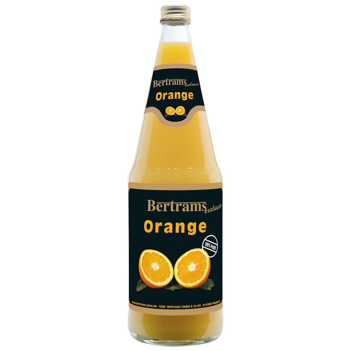 Bertrams Orangensaft 6x1l Glas