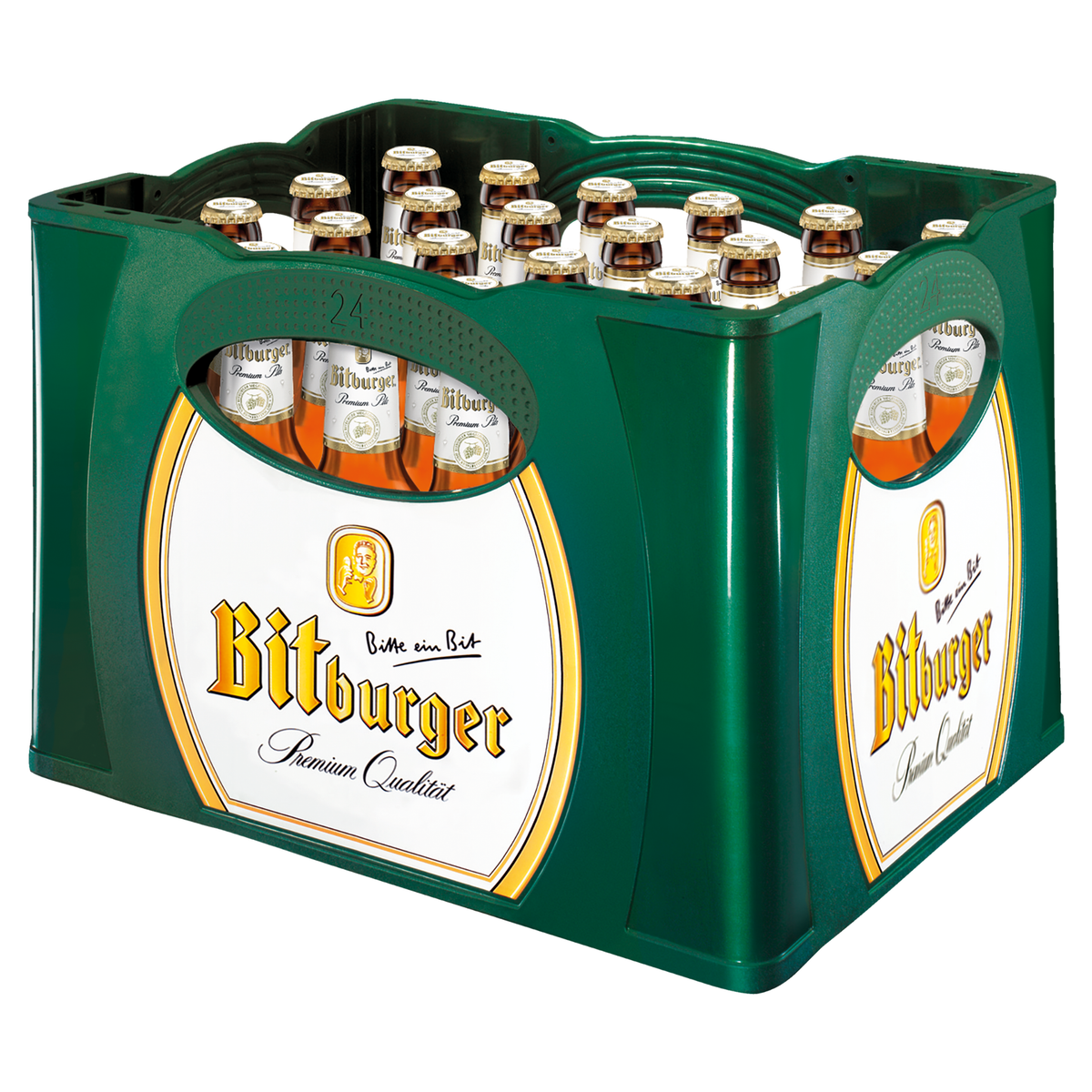 Bitburger Pils 24x0,33l Glas