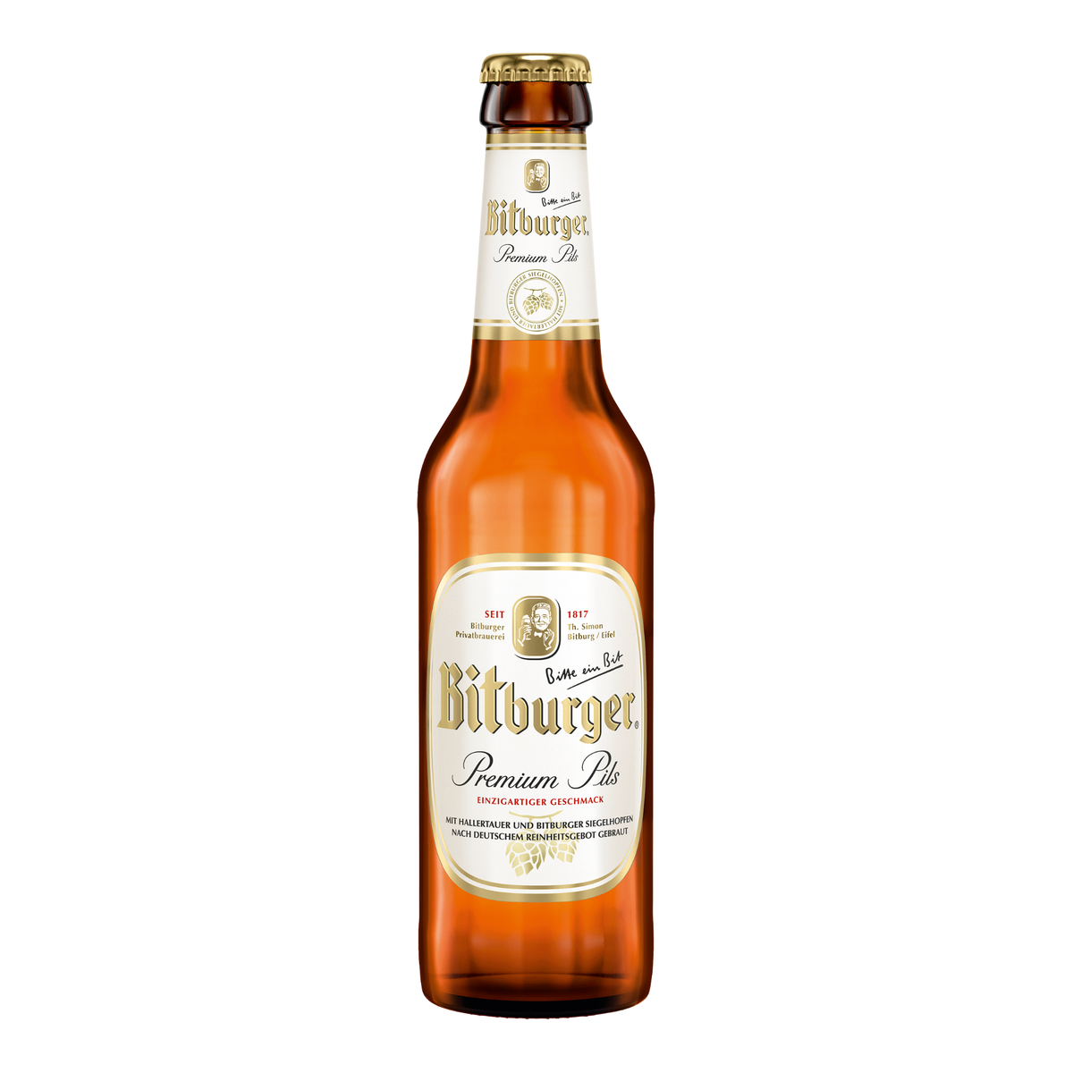 Bitburger Pils 24x0,33l Glas