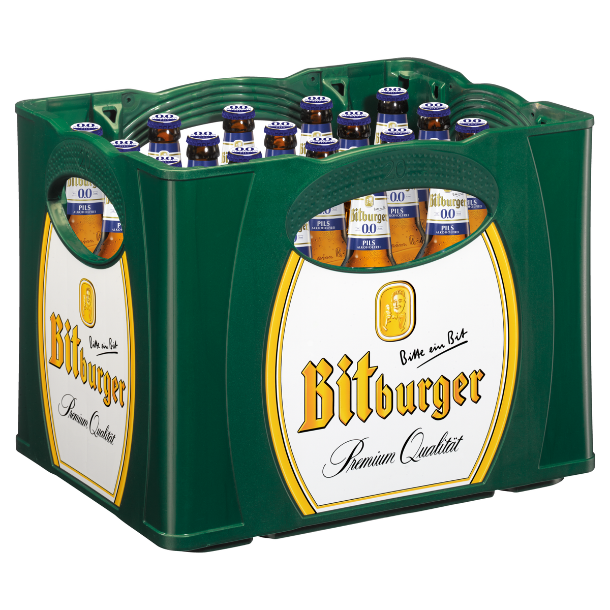 Bitburger Pils Alkoholfrei 20x0,5l Glas