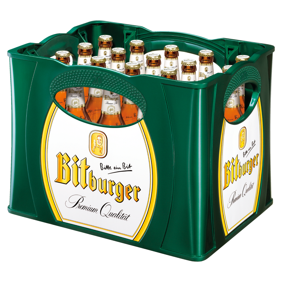 Bitburger Pils 20x0,5l Glas