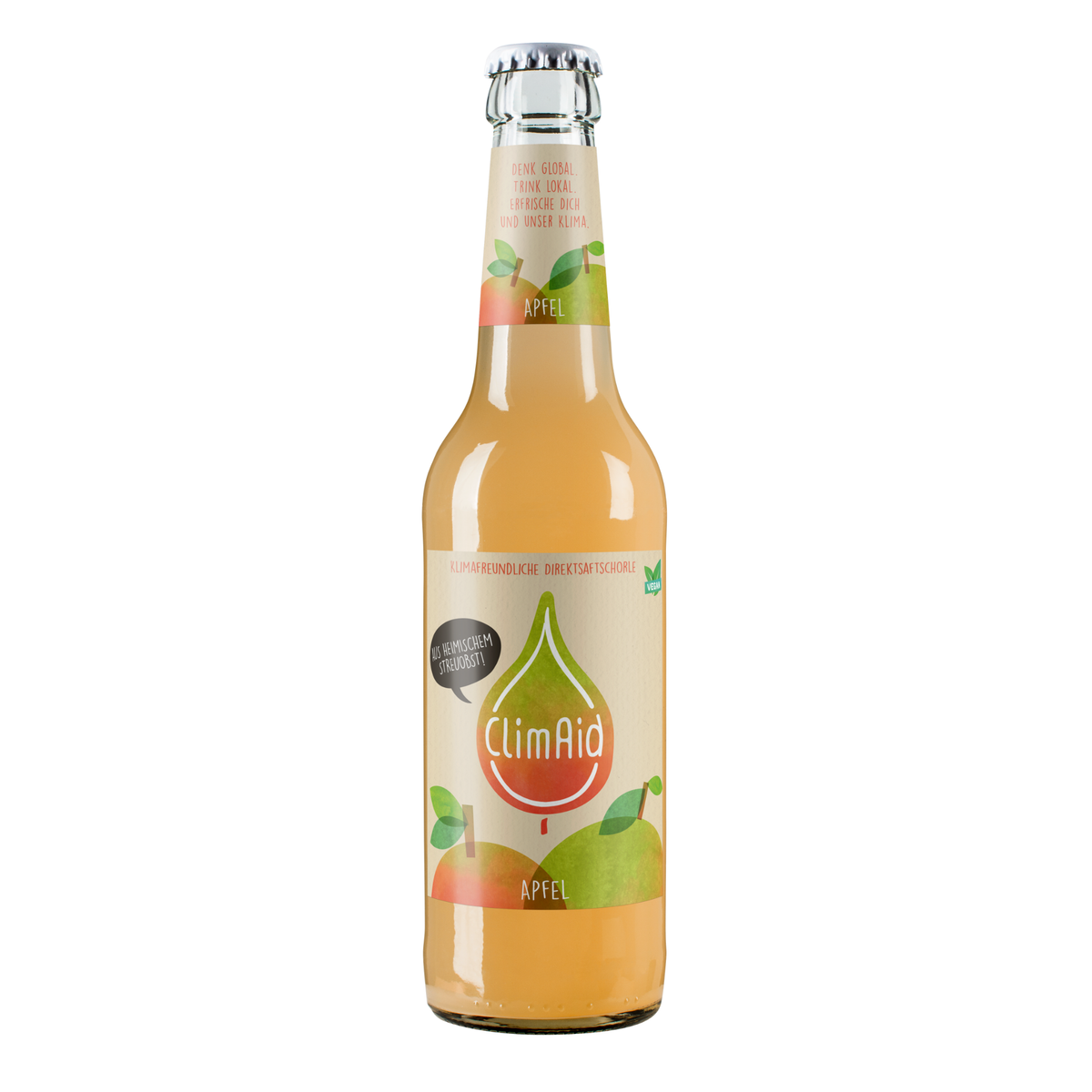ClimAid Apfelschorle 24x0,33l Glas