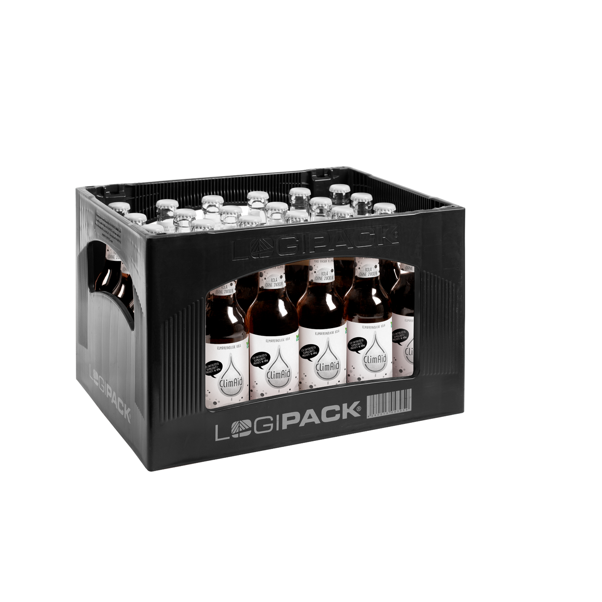 ClimAid Kola ohne Zucker 24x0,33l Glas