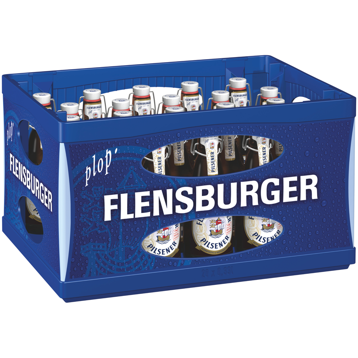 Flensburger Pils 20x0,33l Glas
