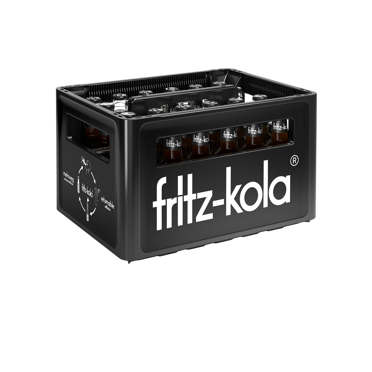 Fritz Kola 24x0,2l Glas
