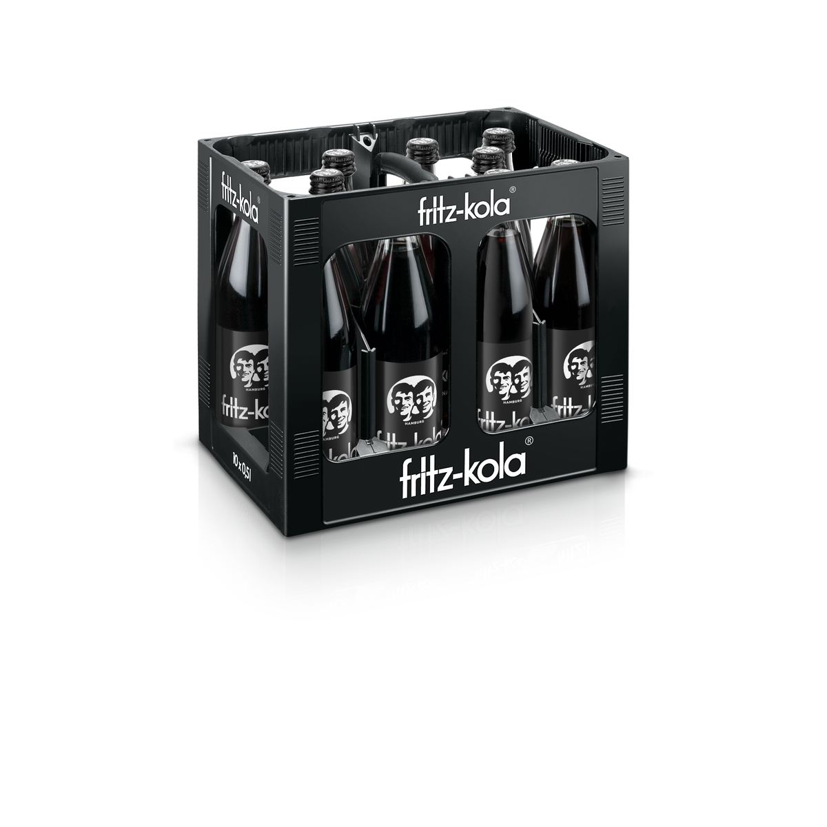 Fritz Kola 10x0,5l Glas