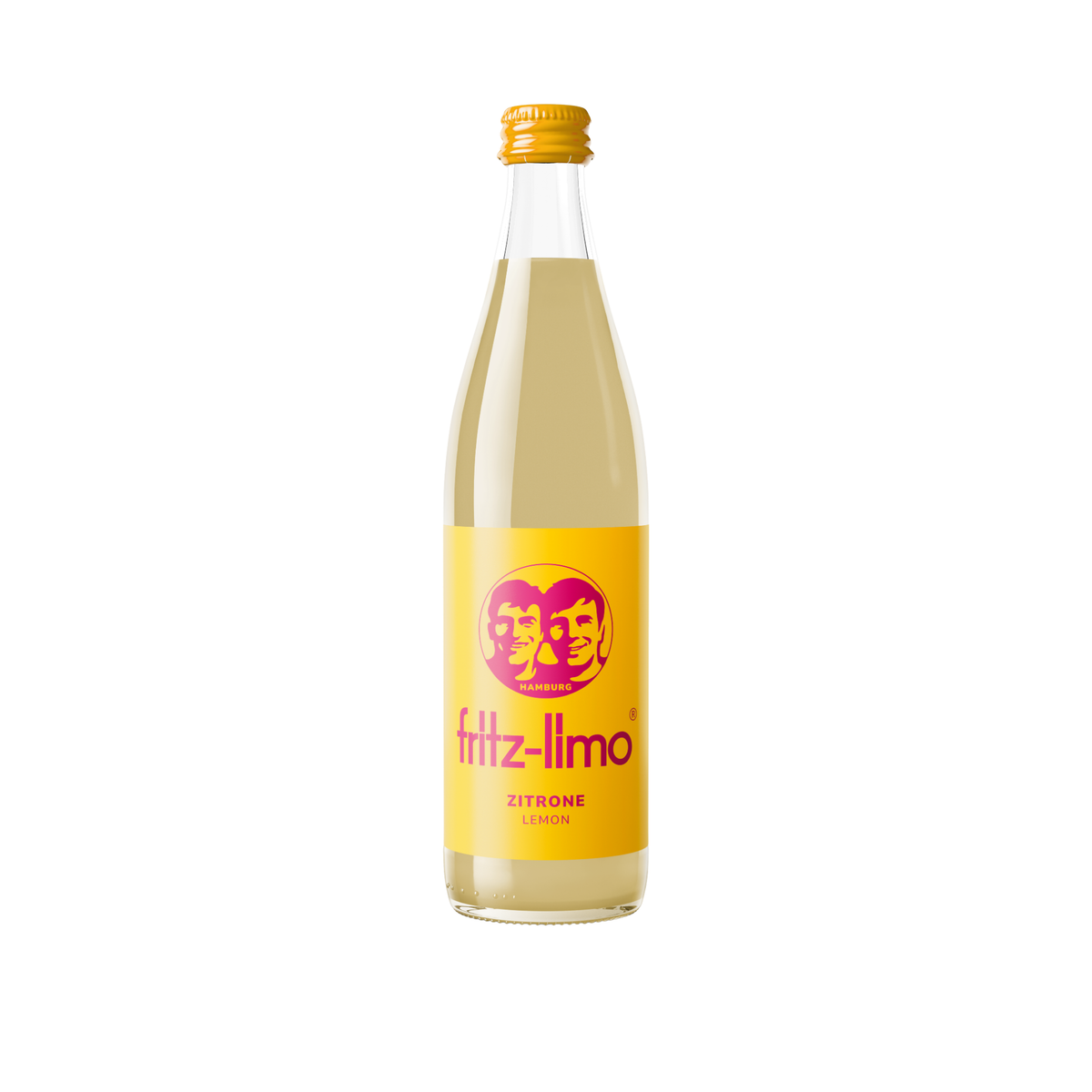 Fritz Kola Zitrone 10x0,5l Glas