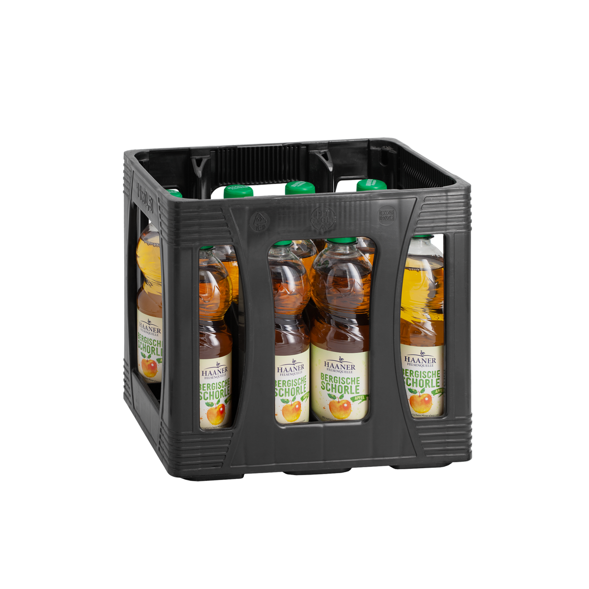 Haaner Felsenquelle Apfelschorle 11x0,5l PET