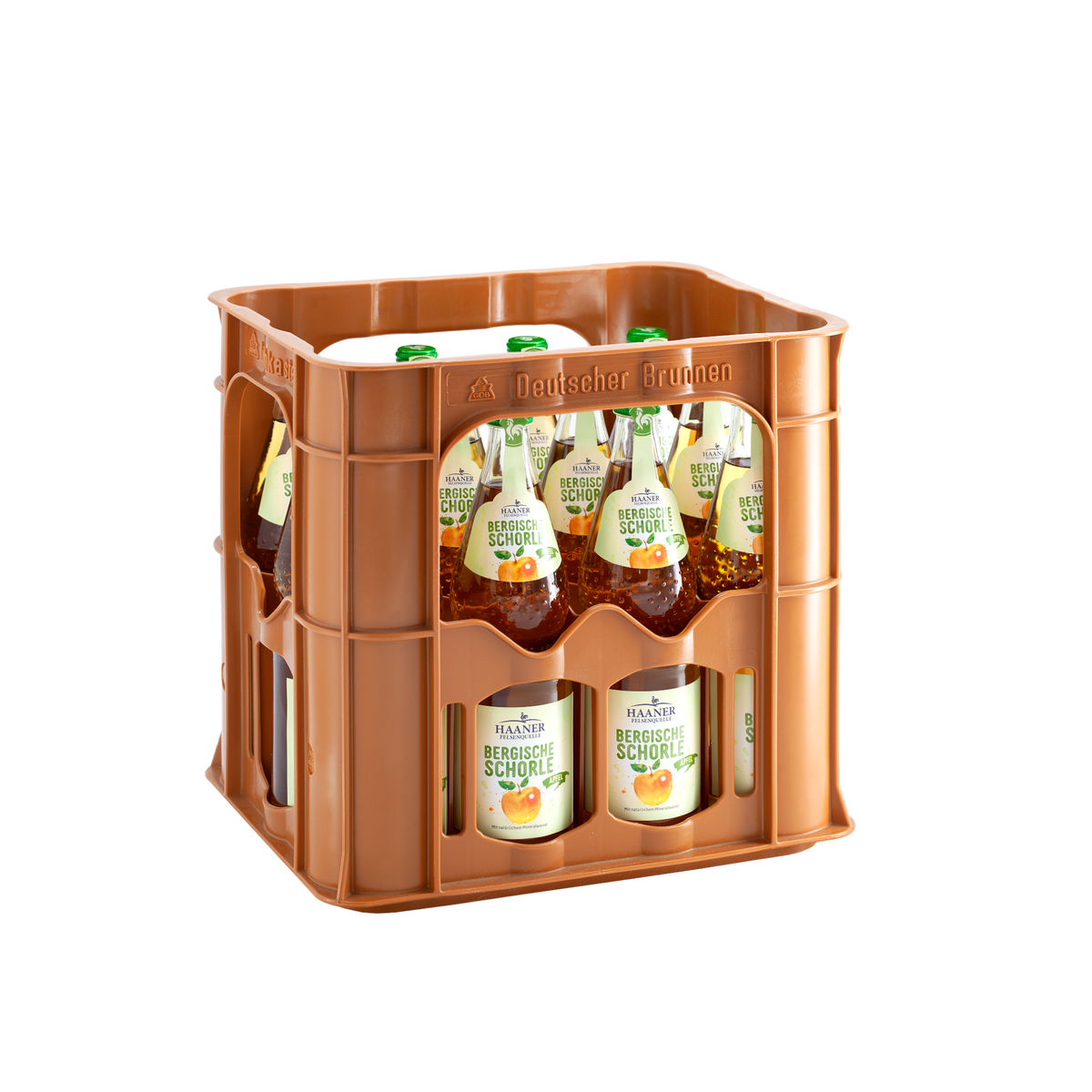 Haaner Felsenquelle Apfelschorle 12x0,7l Glas
