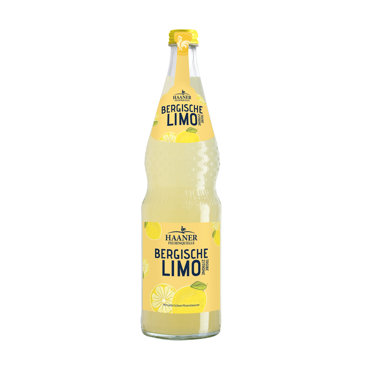 Haaner Felsenquelle Trübe Zitrone 12x0,7l Glas