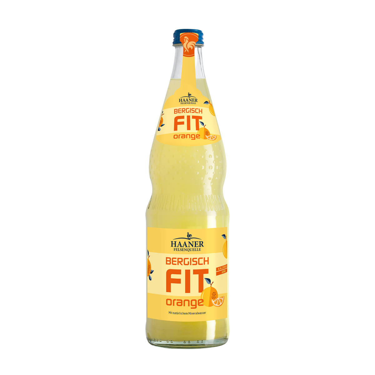 Haaner Felsenquelle Bergisch Fit Orange 12x0,7l Glas