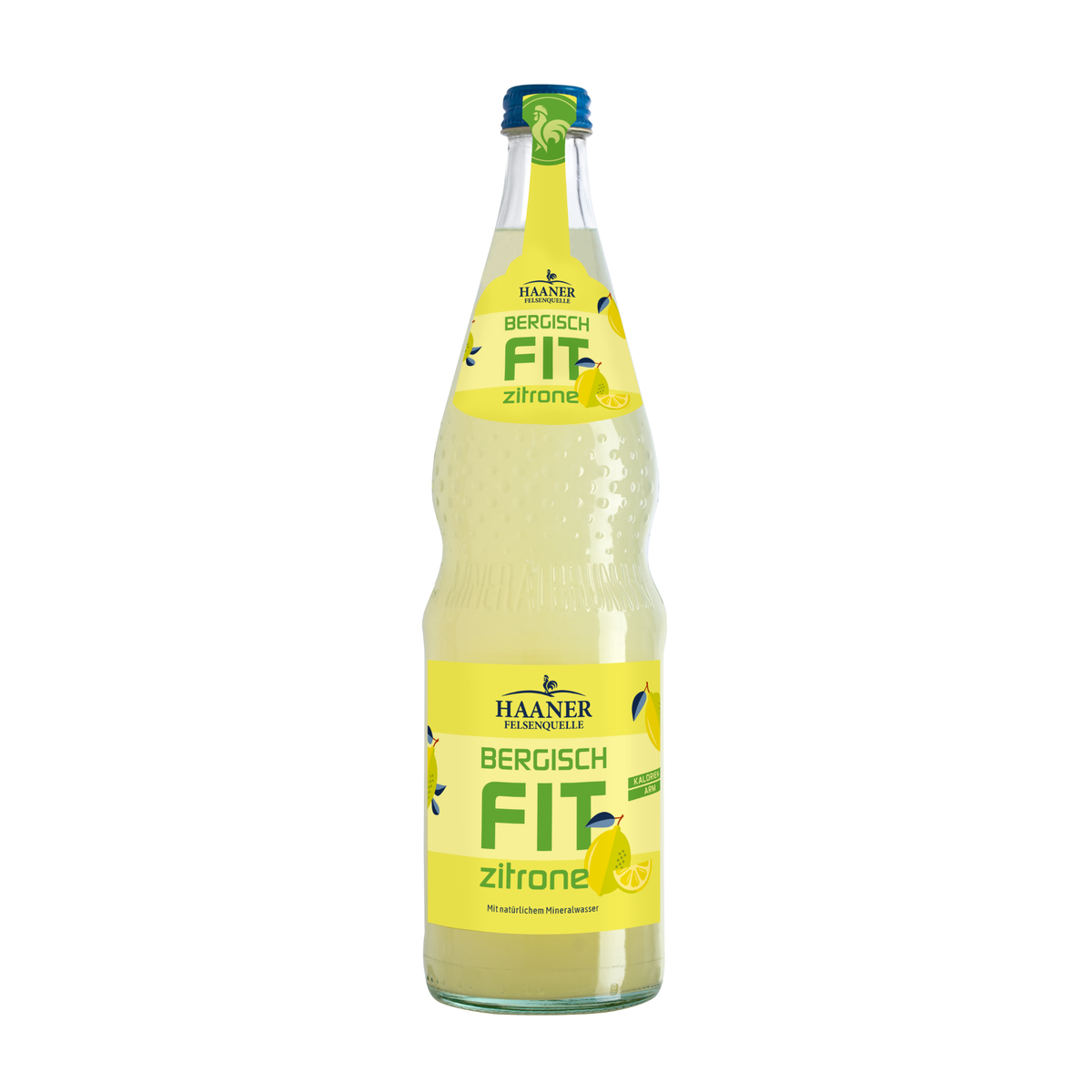 Haaner Felsenquelle Bergisch Fit Zitrone 12x0,7l Glas