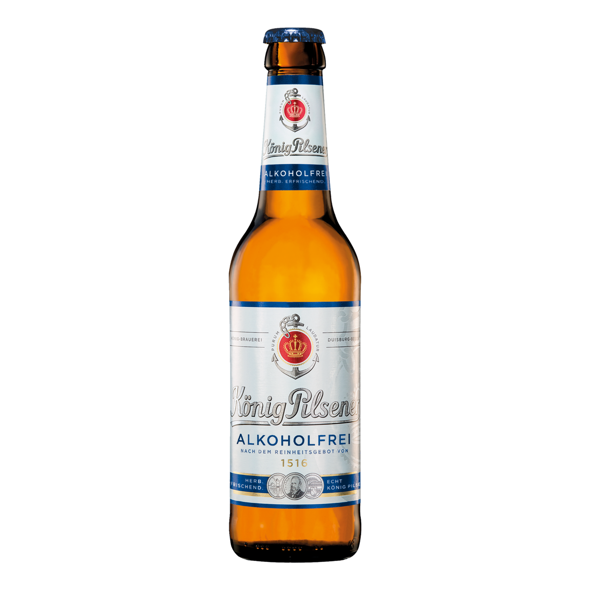 König Pilsener Alkoholfrei 24x0,33l Glas