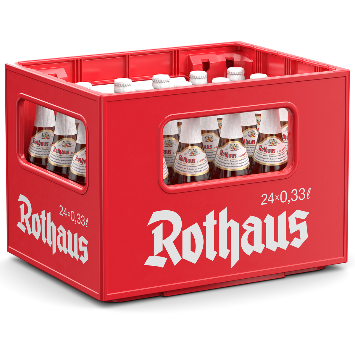 Rothaus Tannenzäpfle Pilsener Alkoholfrei 24x0,33l Glas