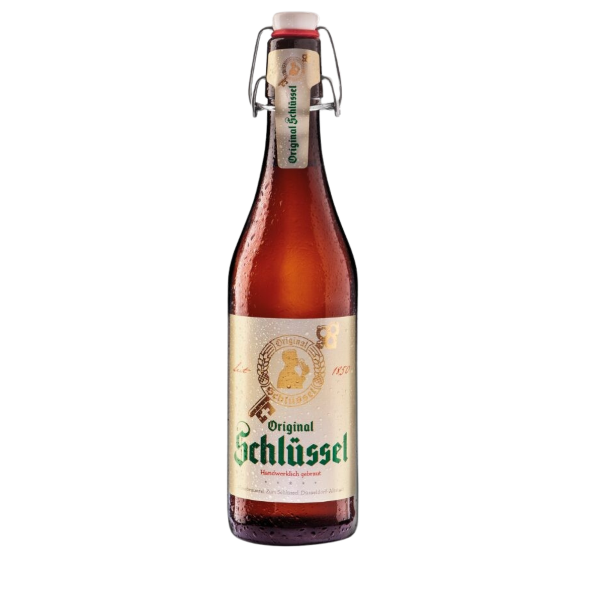 Schlüssel Alt 8x0,5l Glas