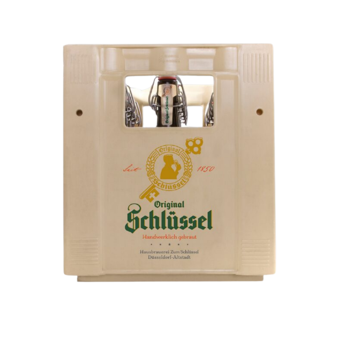 Schlüssel Alt 8x0,5l Glas