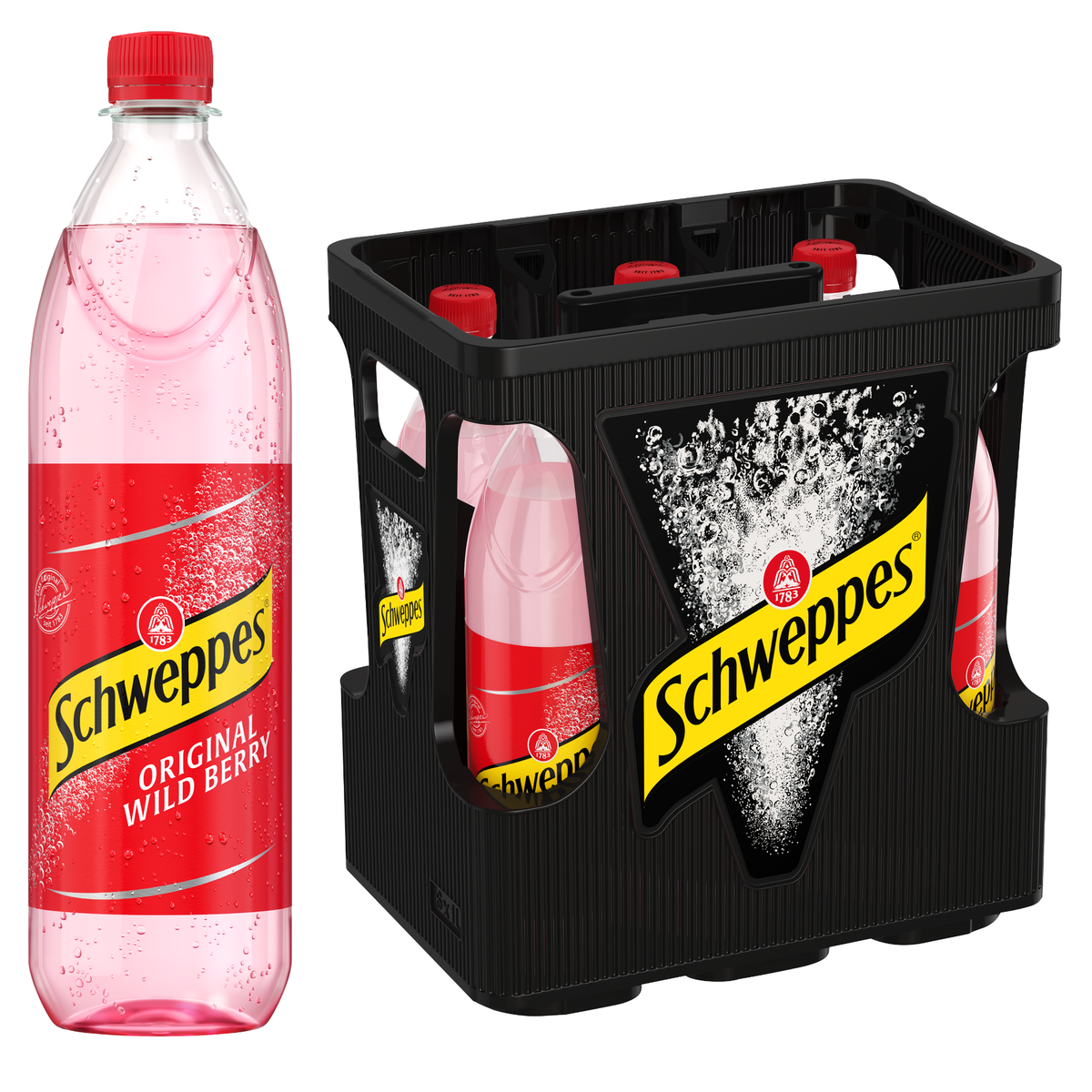 Schweppes Wildberry 6x1l PET