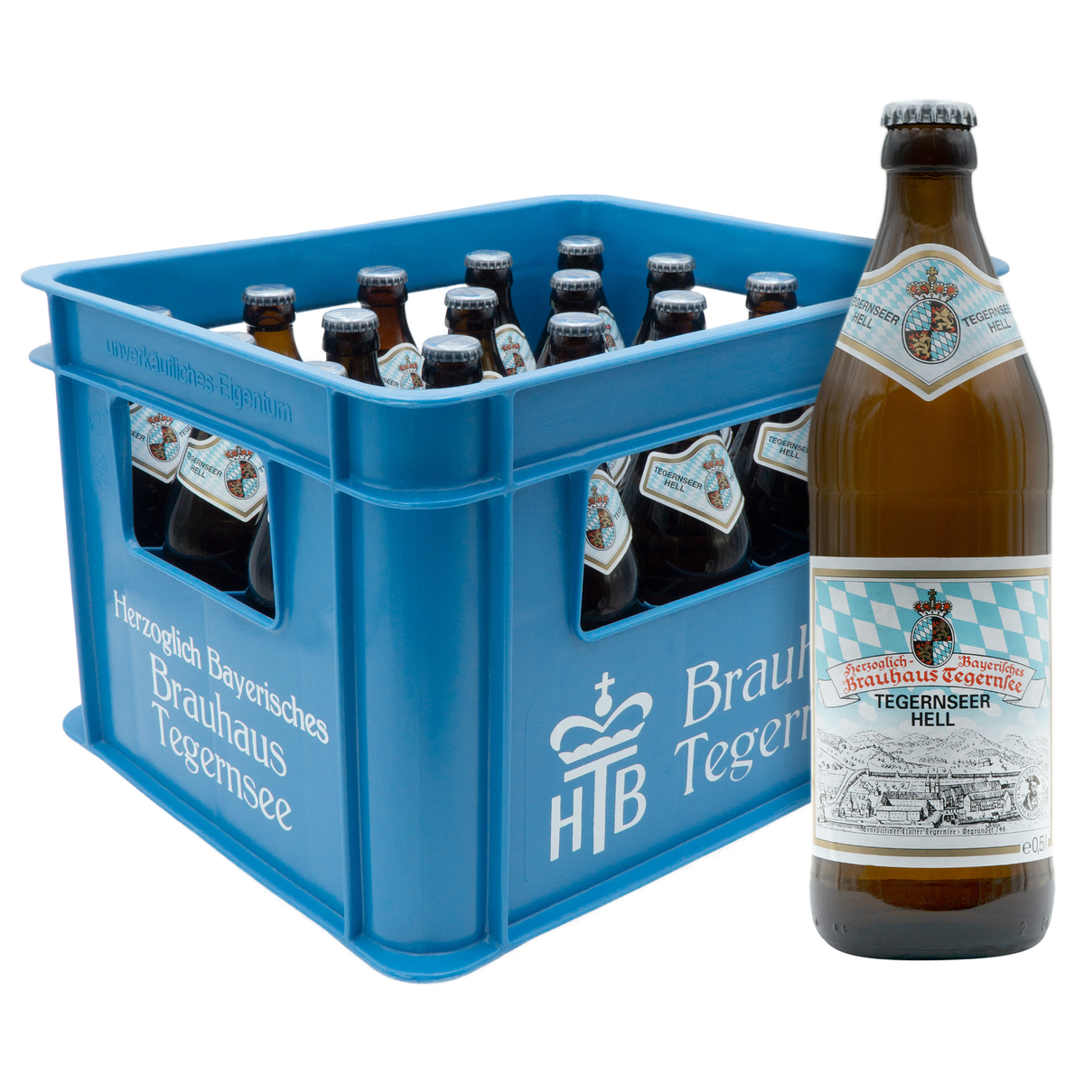 Tegernseer Helles 20x0,5l Glas